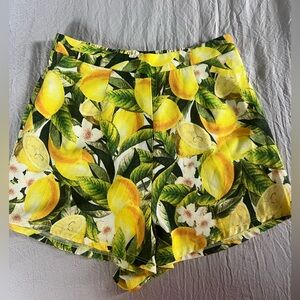 Show Me Your Mumu Martine Lemon Shorts